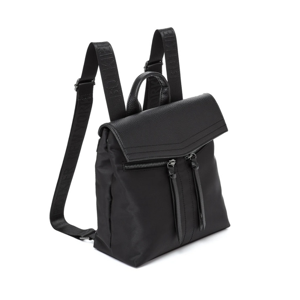 Botkier Trigger Mini Nylon Backpack Spellout - image 1